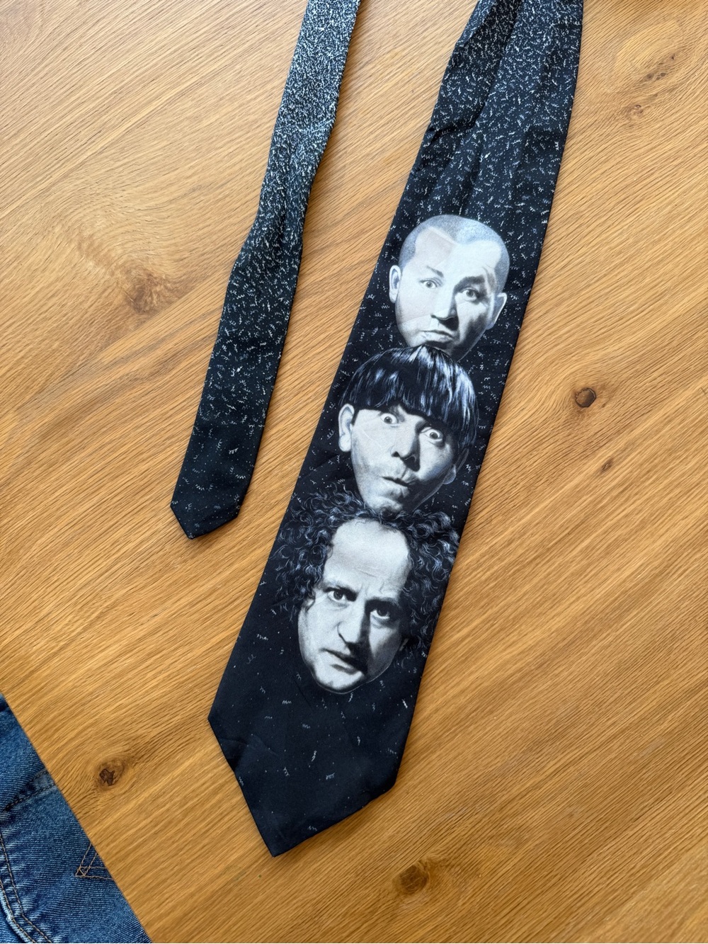 Rare Novelty Three Stooges Men's Tie